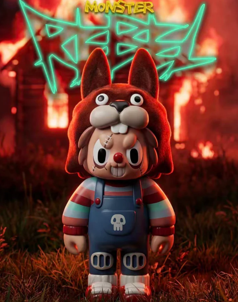 Rebel Bear Monster Figure Toy Doll