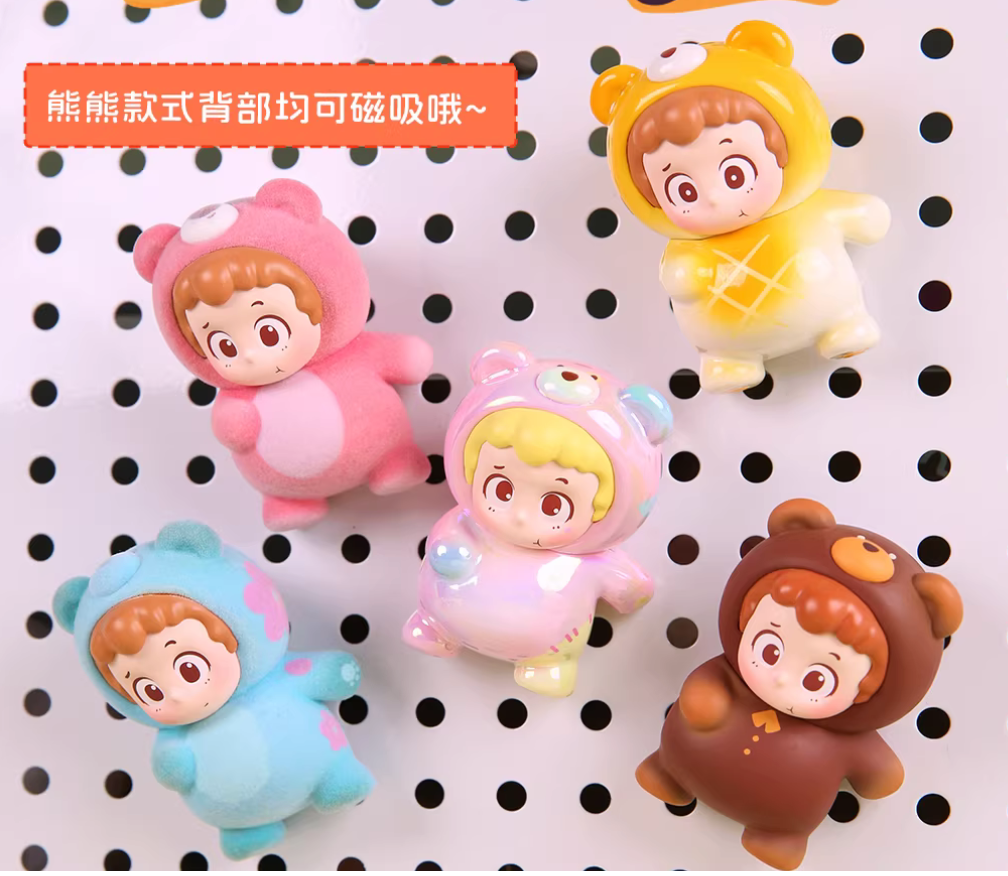 Piny Time to Eat Bean Toy Doll