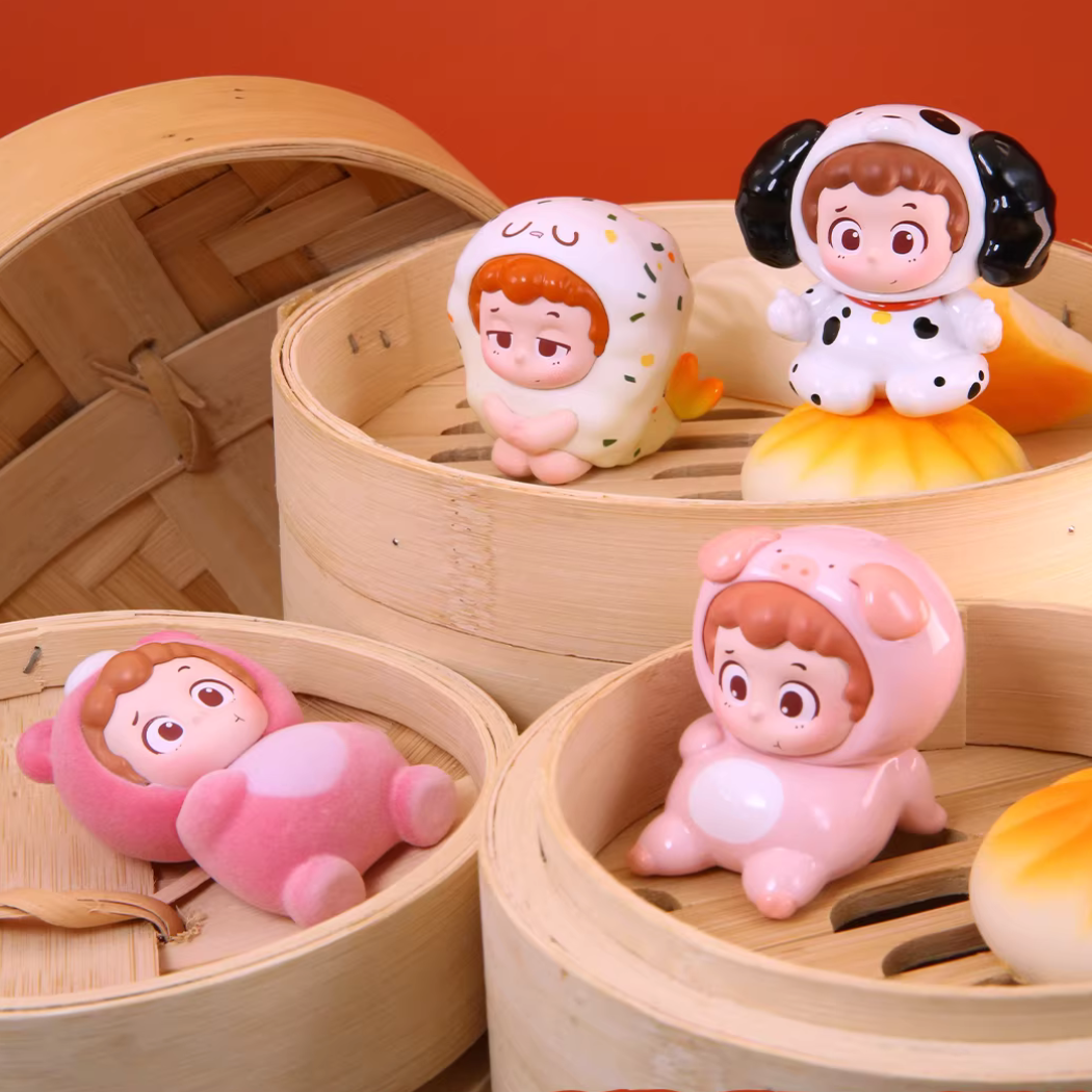 Piny Time to Eat Bean Toy Doll