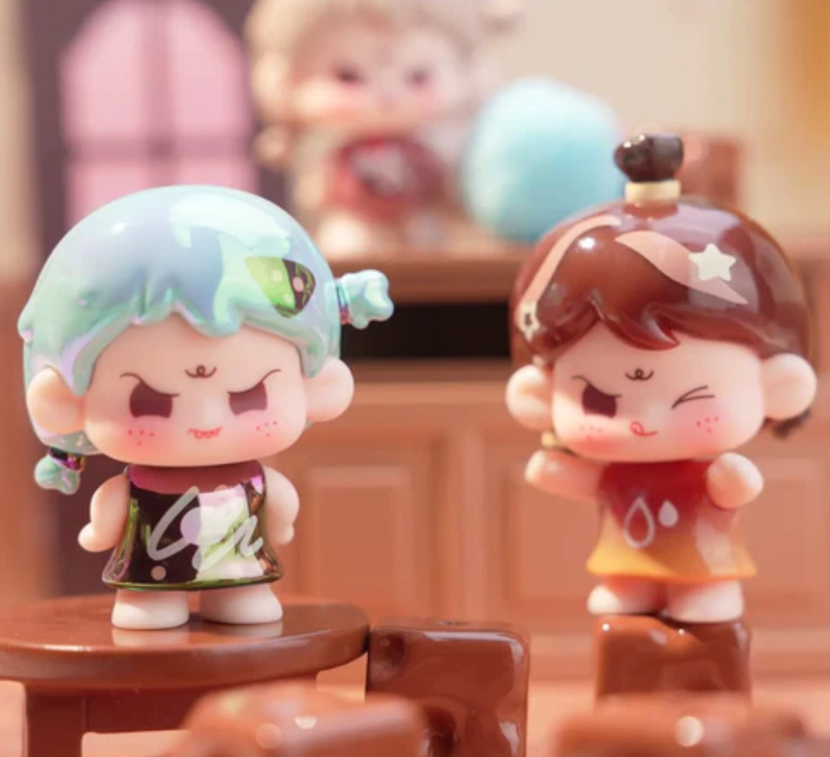 AMLLS Yaoyao Xiao E Tea Time Beans Toy Doll