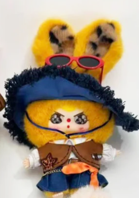 Baby Three Wilderness Cowboy Limited Plush Toy Doll