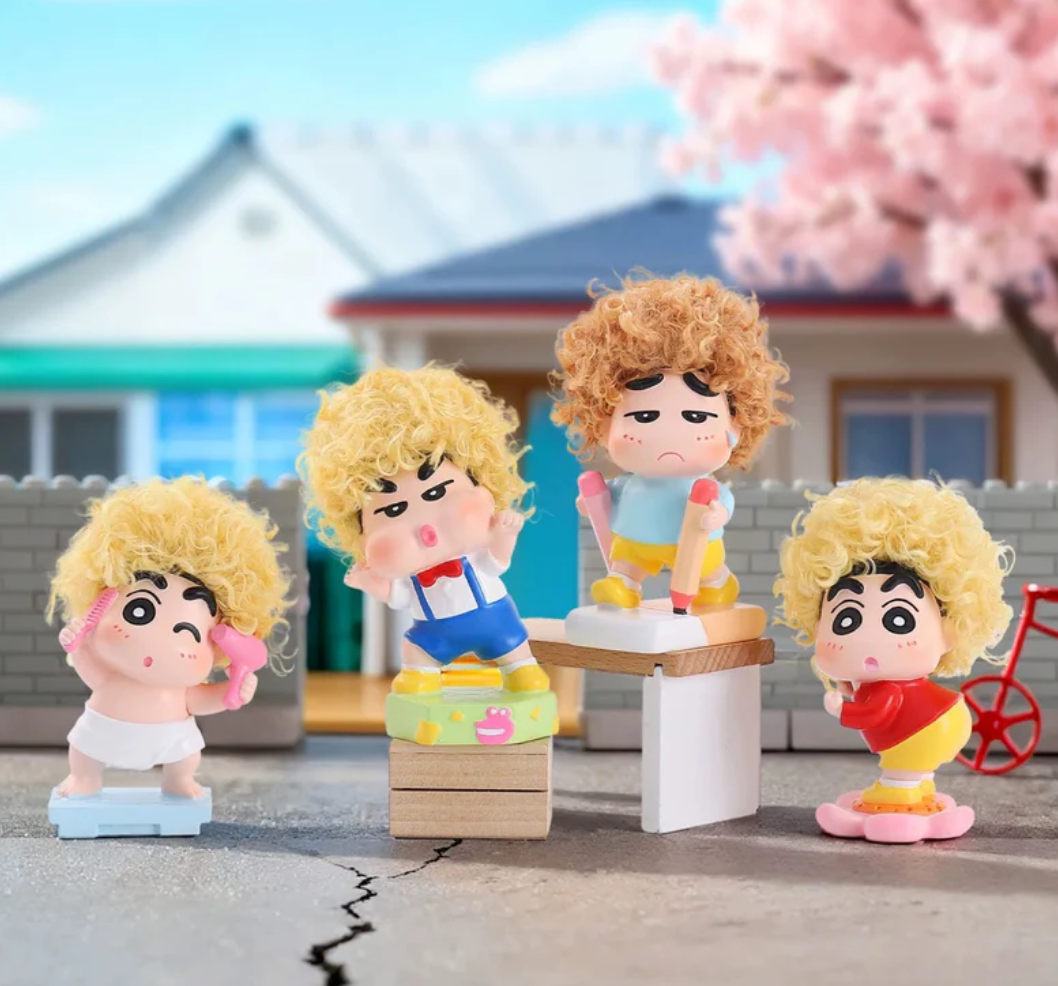 Shinchan Boom Hair Figure Toy Doll