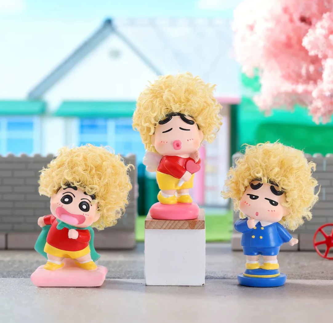 Shinchan Boom Hair Figure Toy Doll