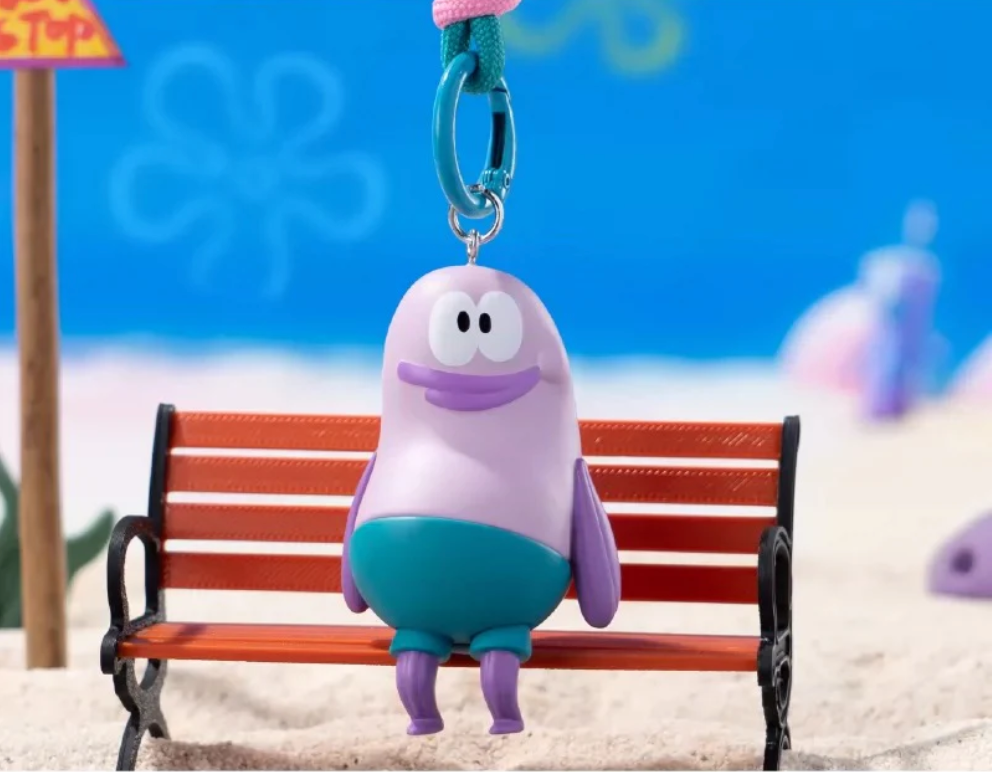 Little Citizens Of Bikini Bottom  Keychain Toy Doll