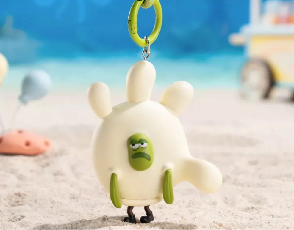 Little Citizens Of Bikini Bottom  Keychain Toy Doll