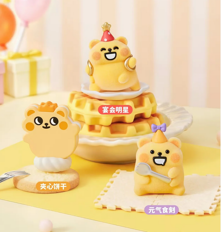 Bearisbug Sweetie’s Party Cubby Face Bean Toy Doll