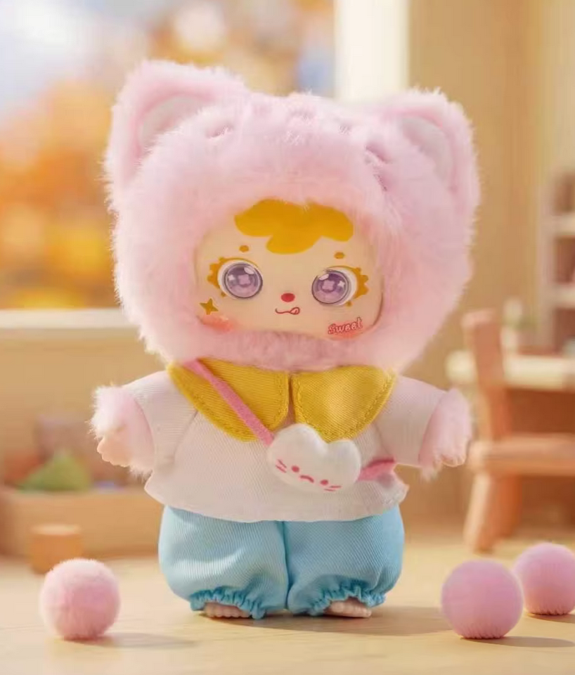 Samuel Happy Meow House Plush Toy Doll