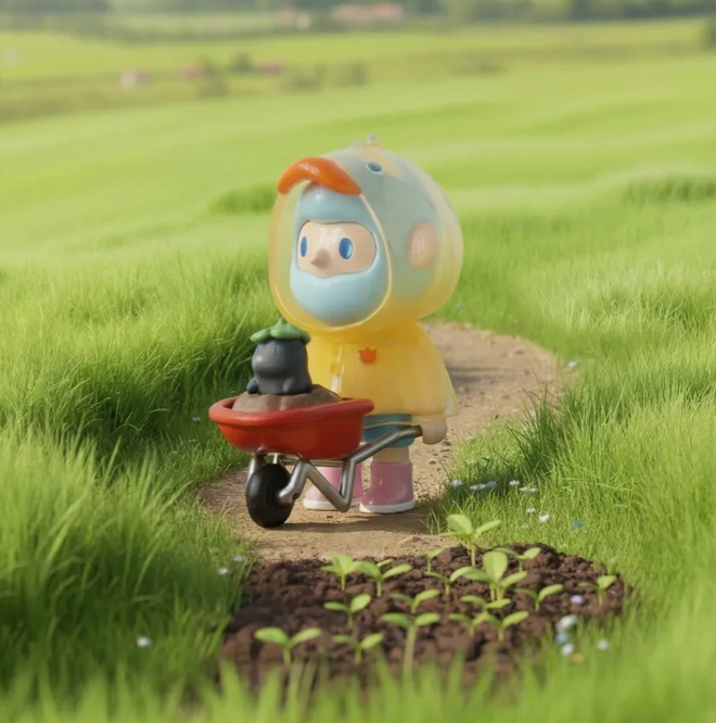 FARMER BOB On the Farm Figure Toy Doll