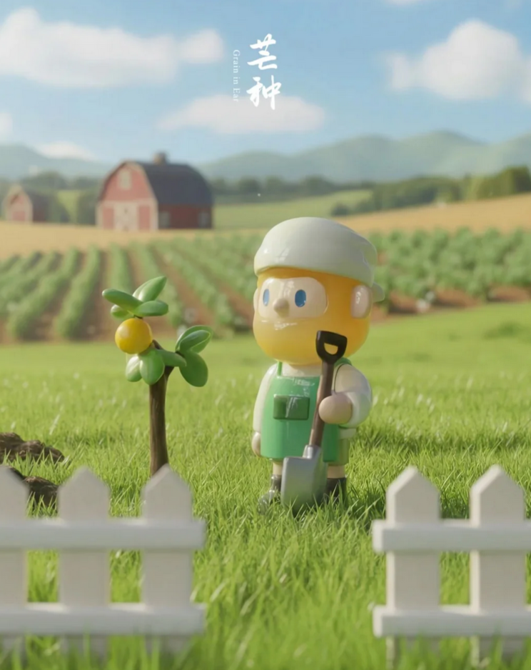 FARMER BOB On the Farm Figure Toy Doll