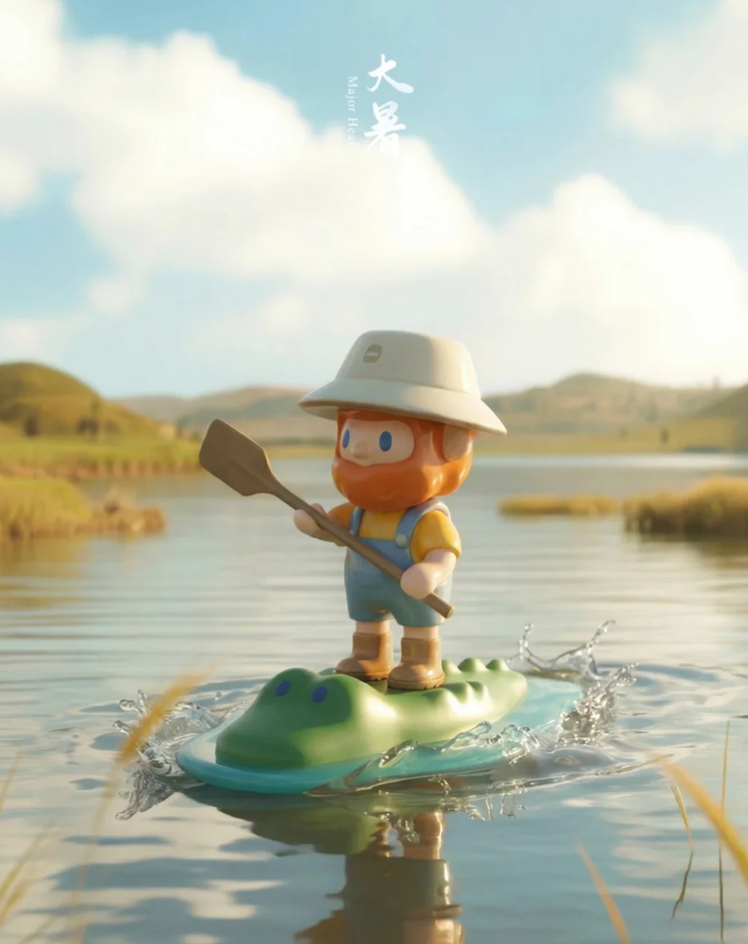 FARMER BOB On the Farm Figure Toy Doll