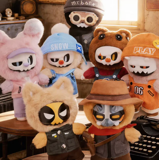 MR.BONE Buddies Plush Toy Doll