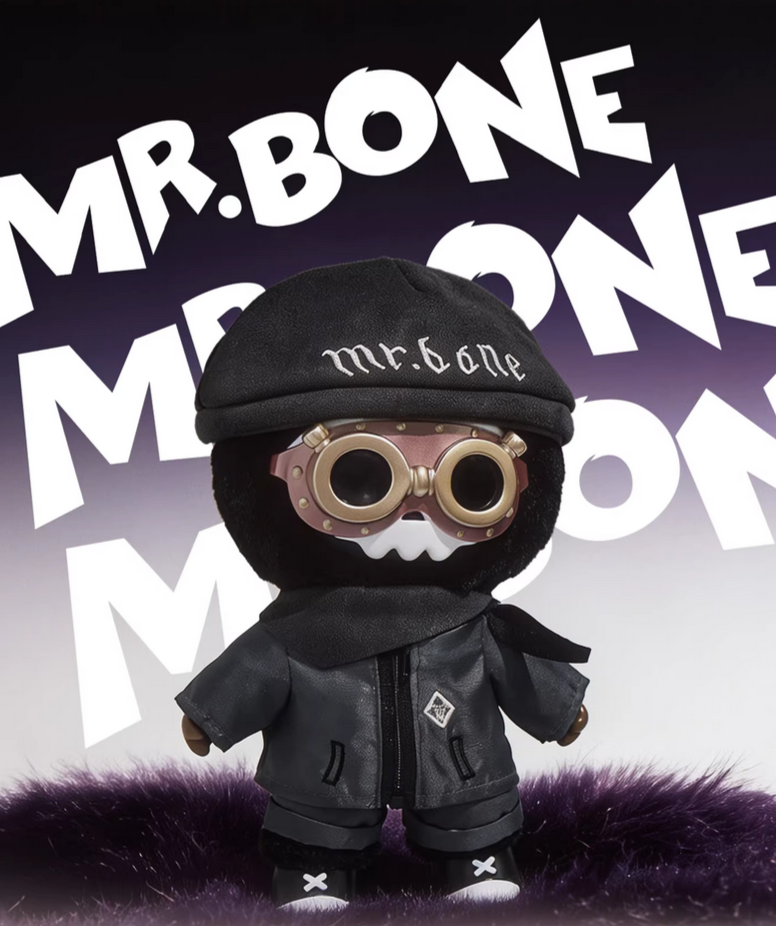 MR.BONE Buddies Plush Toy Doll