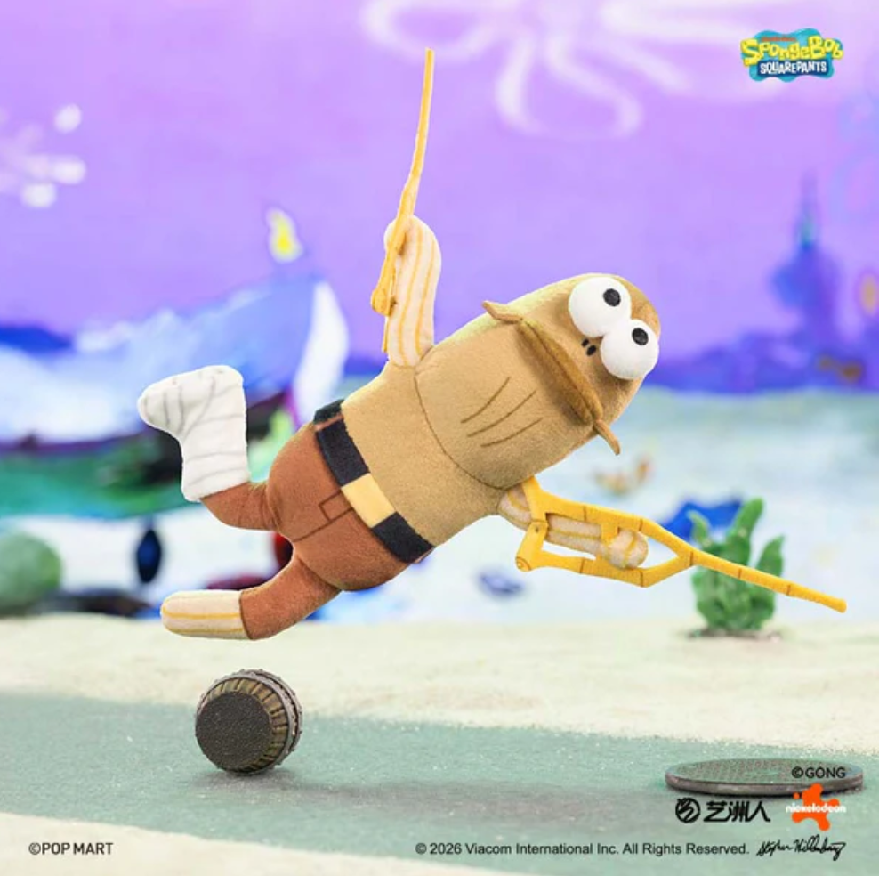 Residents of Bikini Bottom Whimsical Plush v2 Plush Toy Doll