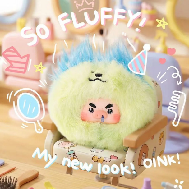 BroPiggy Hair Salon Plush Toy Doll