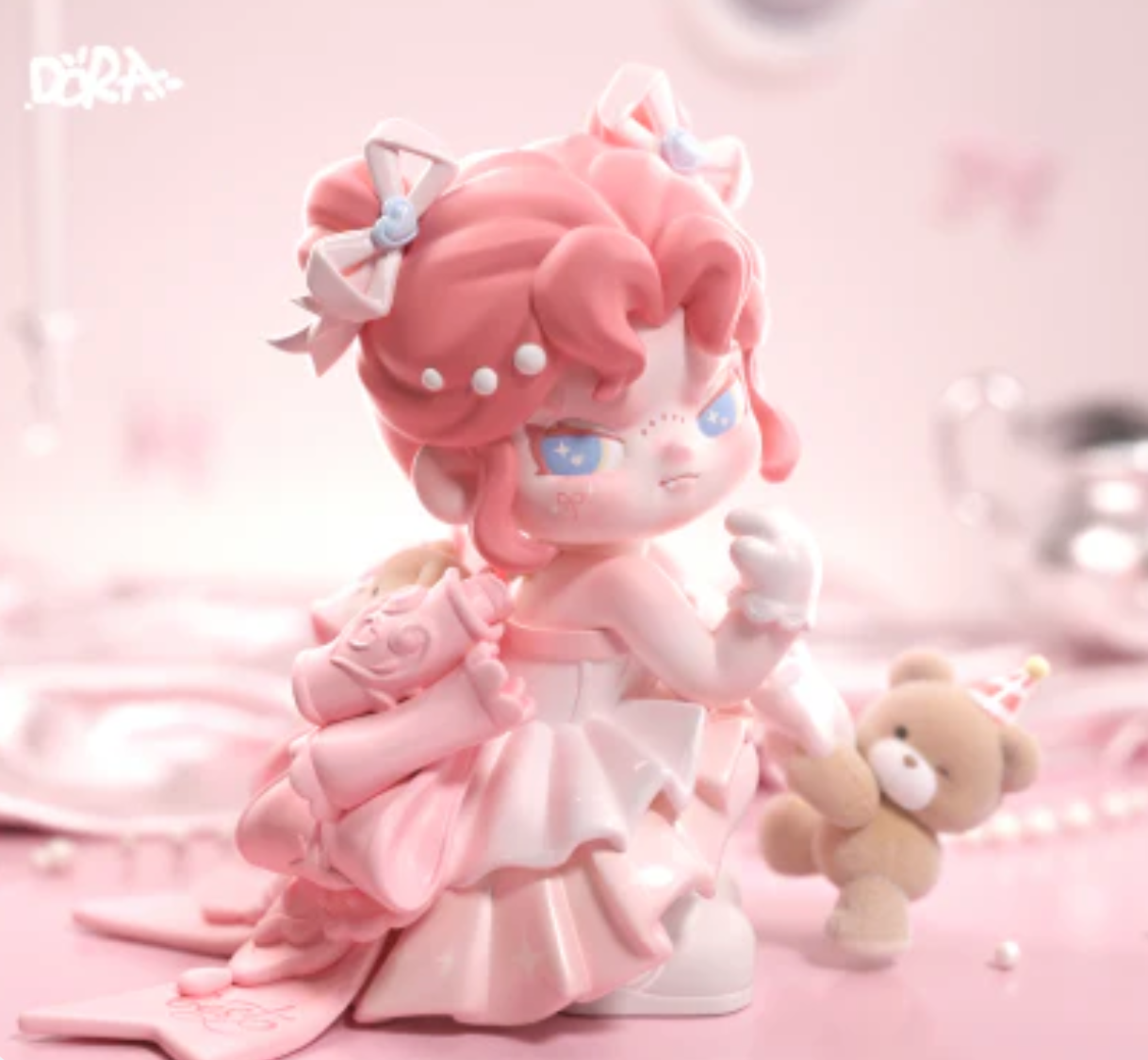 【PREORDER】DORA Right On Time Hanging Card Toy Doll
