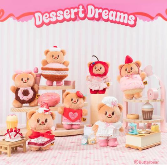 Butterbear Sweetheart Bakery Plush Toy Doll