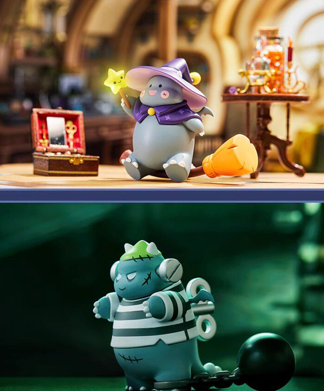 WuLong Little Monster Theater Figure Toy Doll