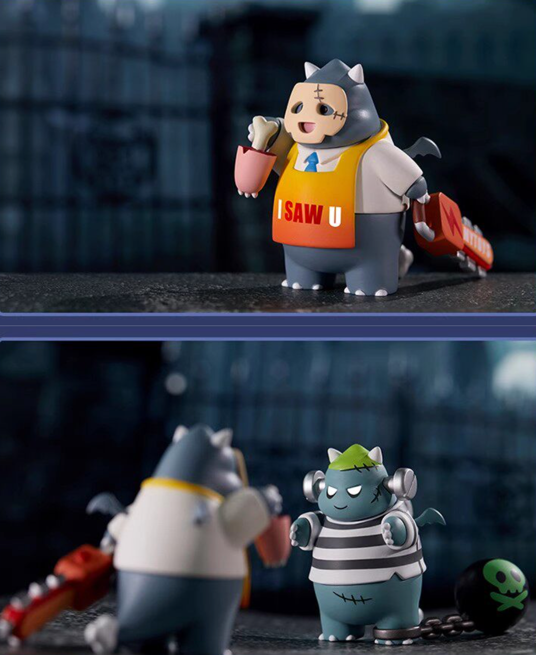 WuLong Little Monster Theater Figure Toy Doll