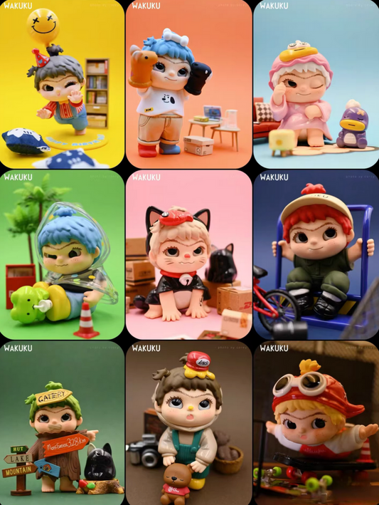 Wakuku Back To Childhood Figure Toy Doll