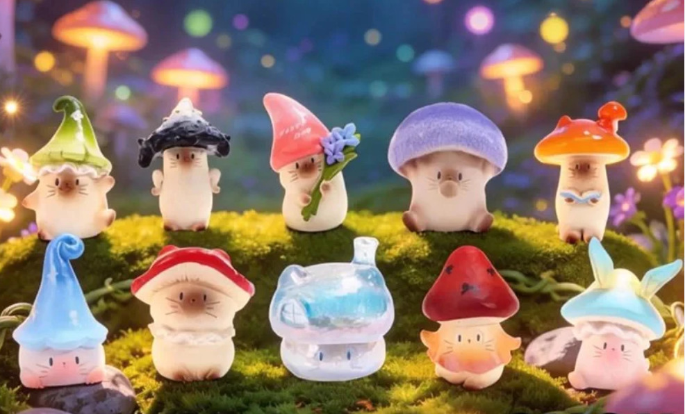 Cat PAI Fantasy Mushroom Figure Toy Doll
