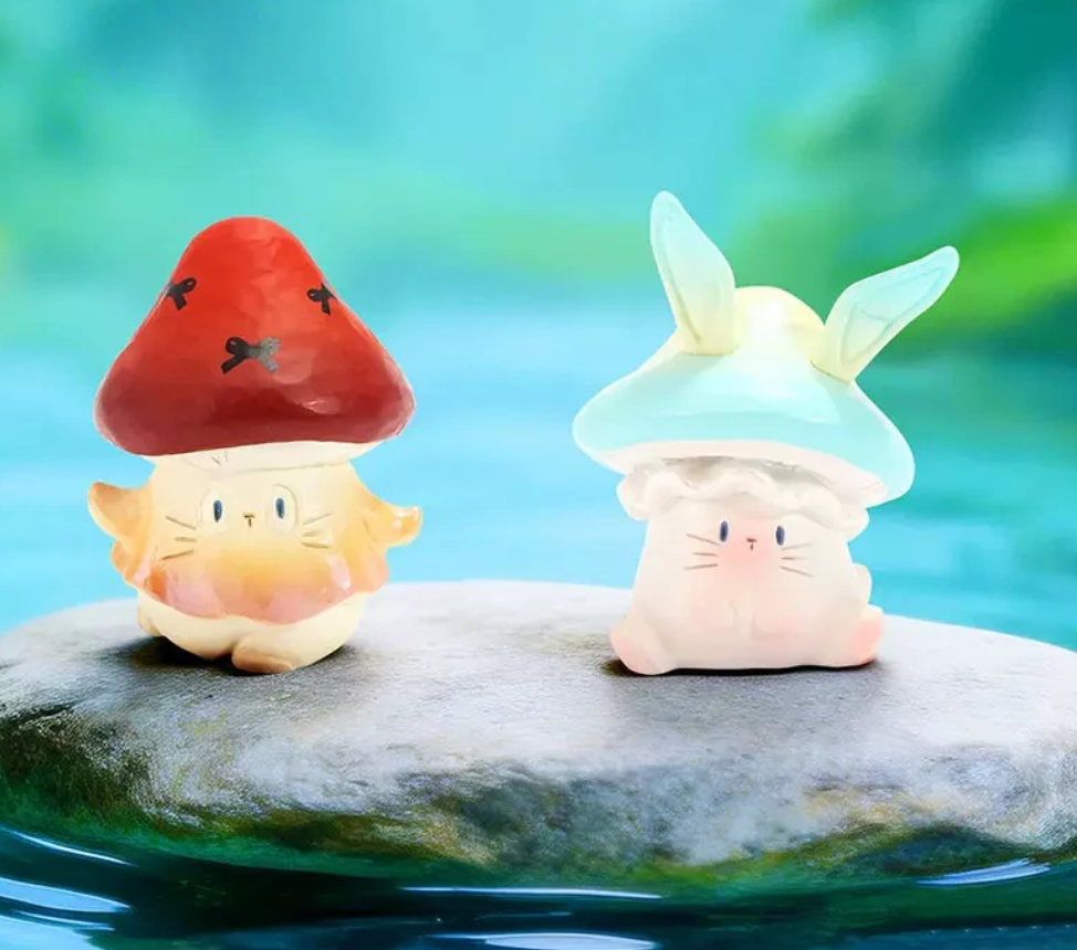 Cat PAI Fantasy Mushroom Figure Toy Doll