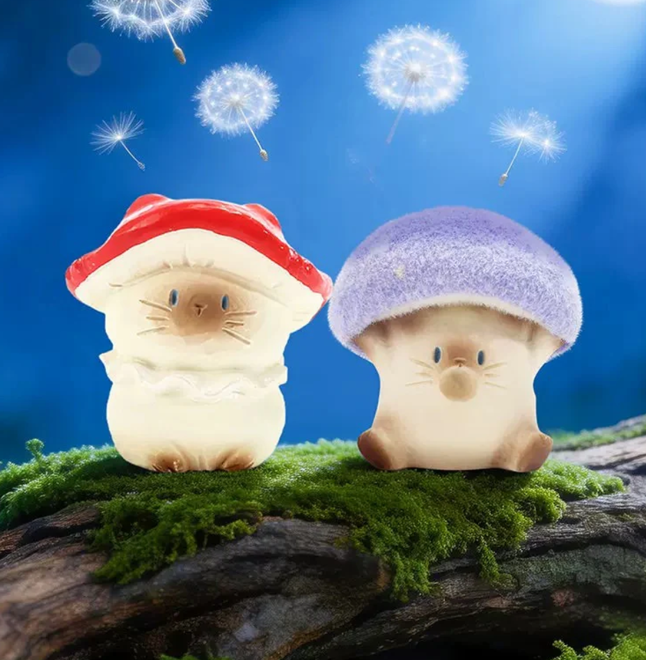 Cat PAI Fantasy Mushroom Figure Toy Doll
