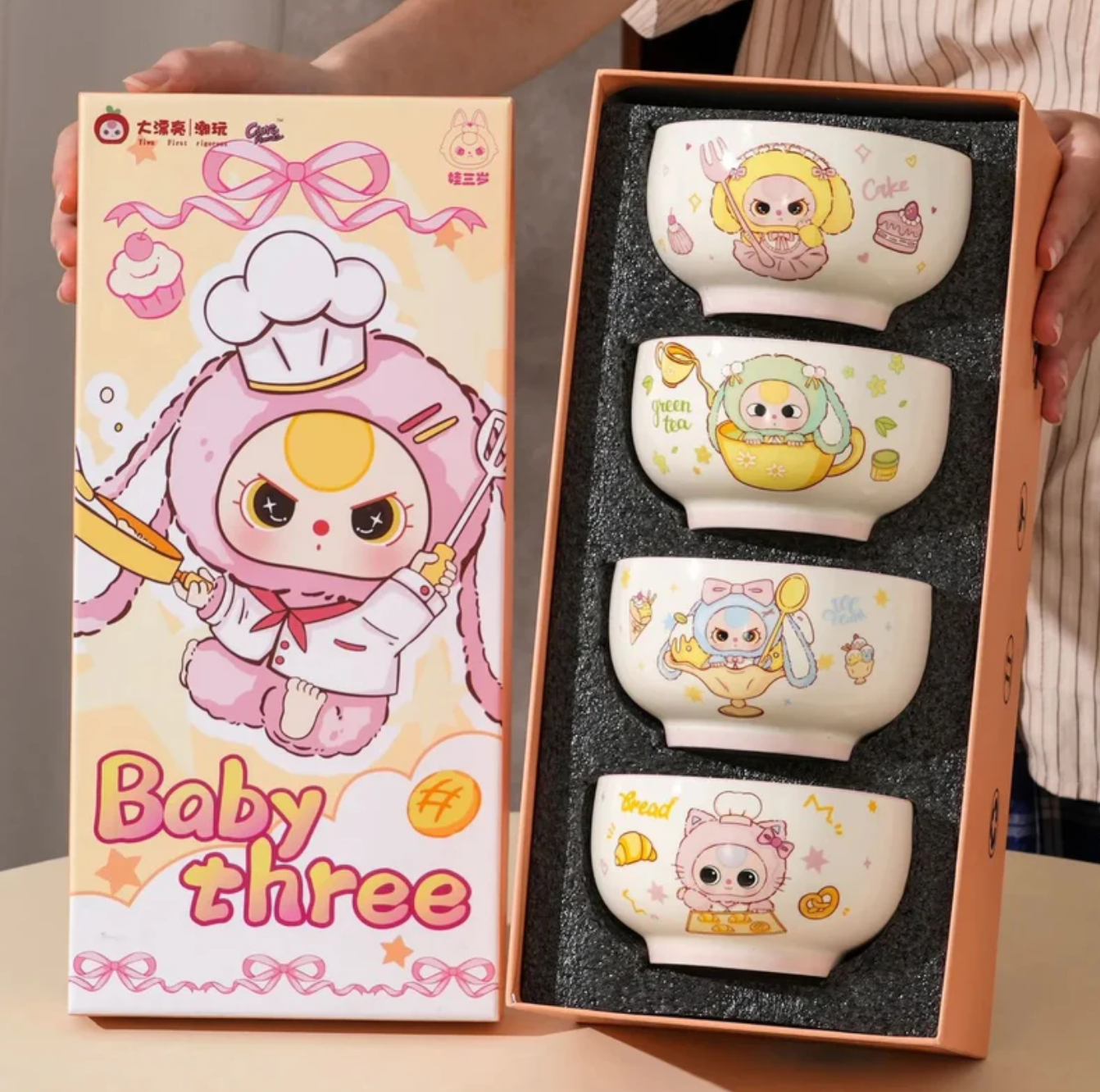 【PREORDER】Baby Three Bowl Toy Doll