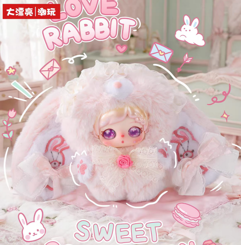 Pixie Zoey Confession Bunny Plush Toy Doll