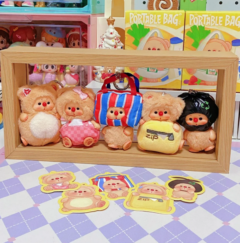 OYO Portable Bag Mini Plush Toy Doll