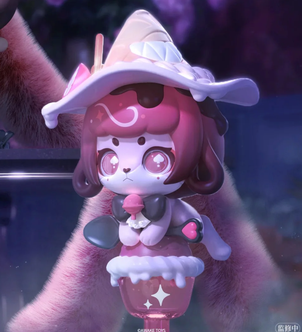 Cup Rabbits Wanted Witch Keychain Toy Doll