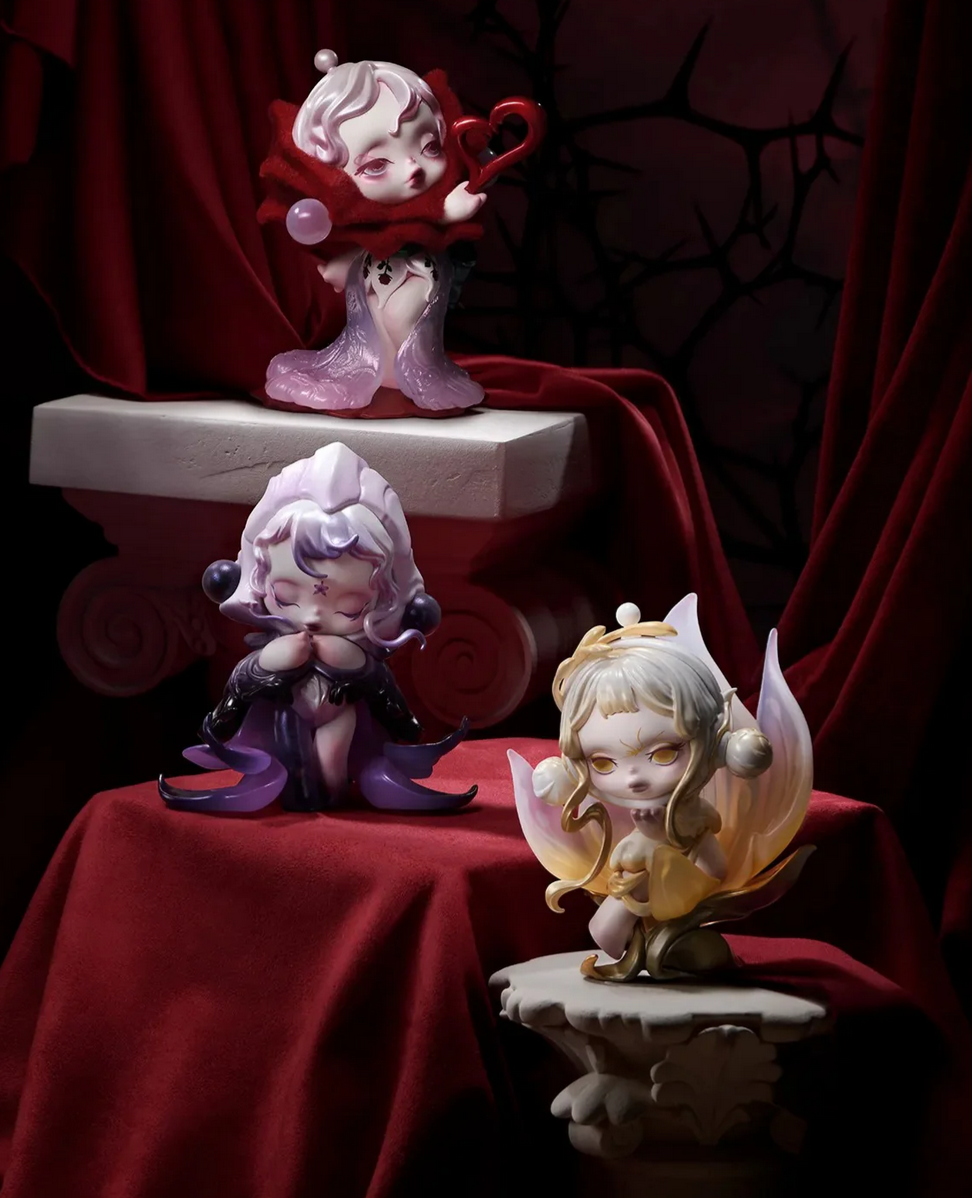 SKULLPANDA Petals in Four Acts Figures Toy Doll