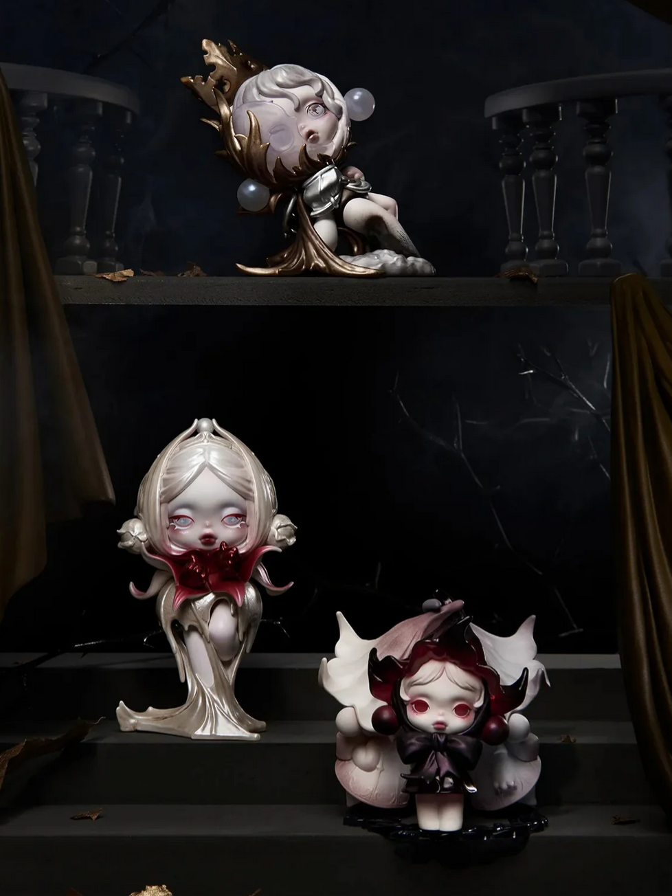 SKULLPANDA Petals in Four Acts Figures Toy Doll