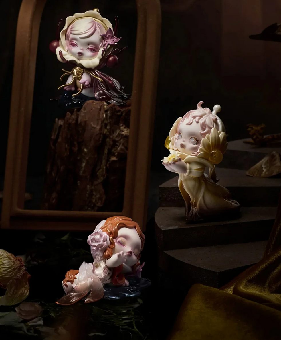 SKULLPANDA Petals in Four Acts Figures Toy Doll