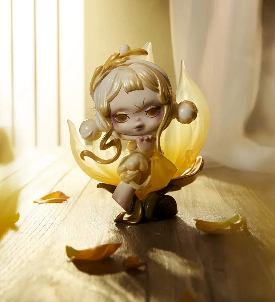 SKULLPANDA Petals in Four Acts Figures Toy Doll