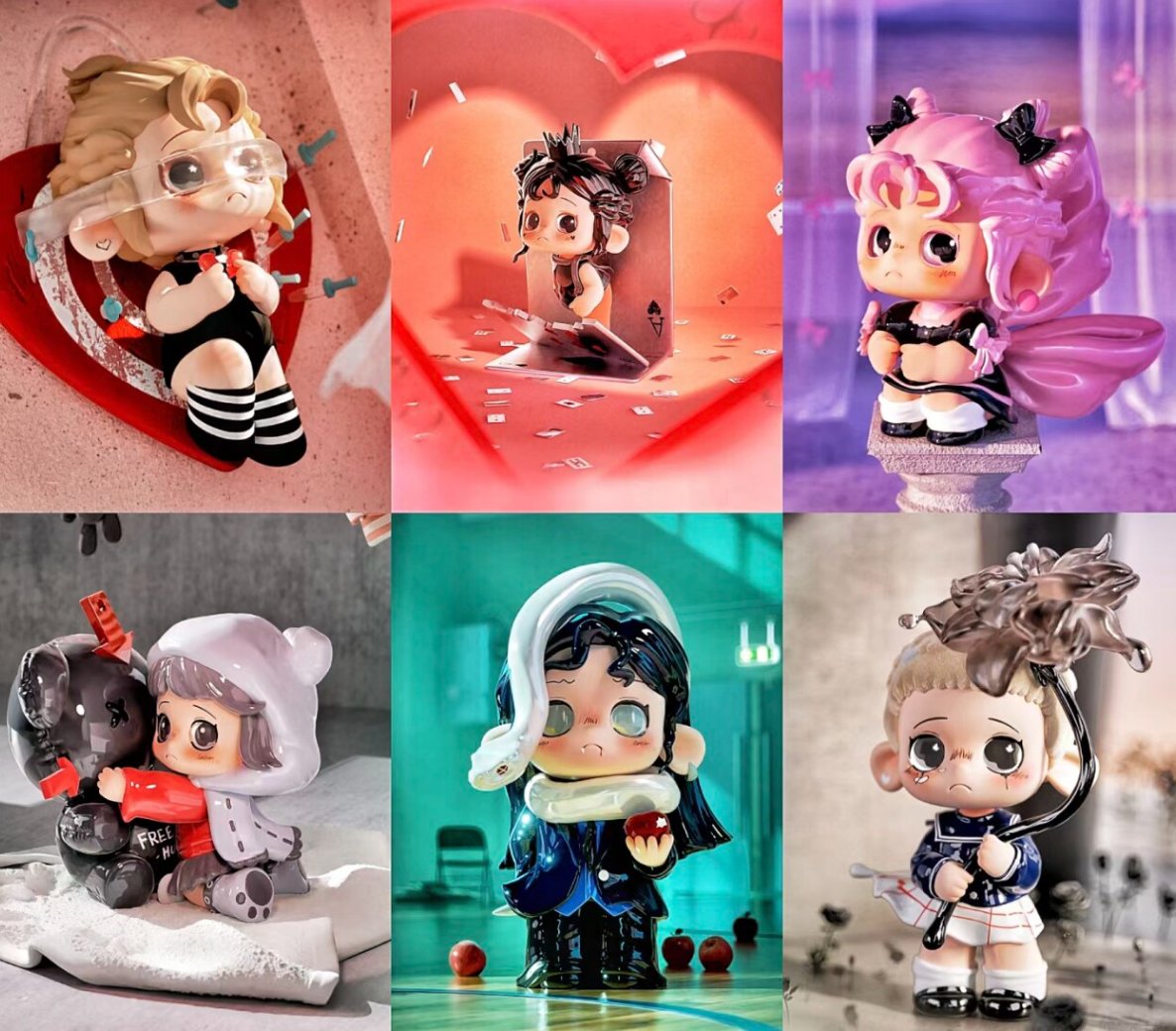Each Ending of OONA Figure Toy Doll