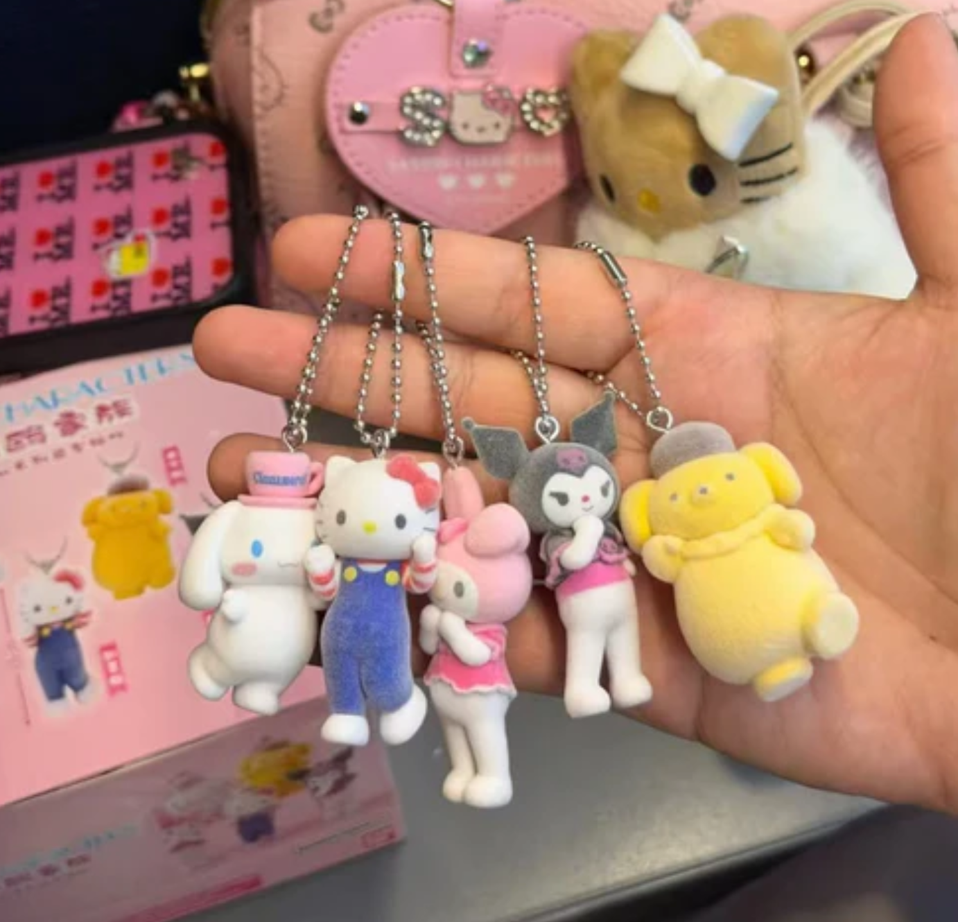 SANRIO Liveshow Figure Keychain  Toy Doll