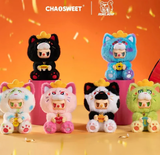 Rebel Bear V2 Wealth And Fortune Plush Toy Doll