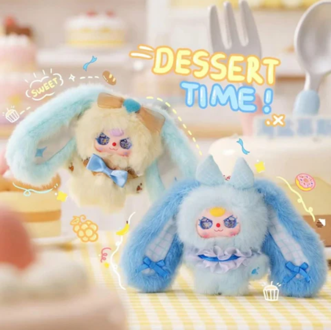 BABY THREE Pocket Bunny Treasure Plush Toy Doll