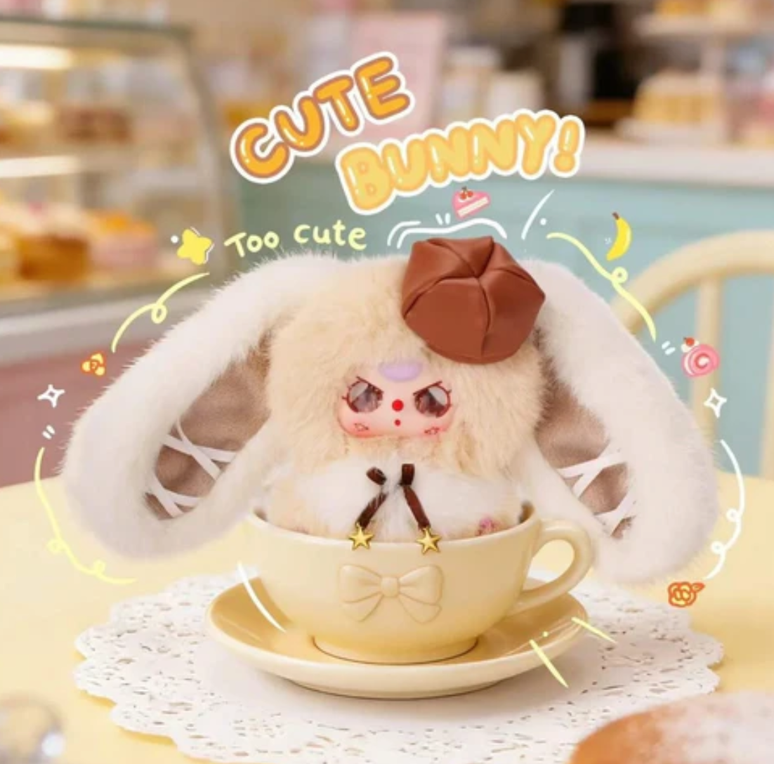 BABY THREE Pocket Bunny Treasure Plush Toy Doll