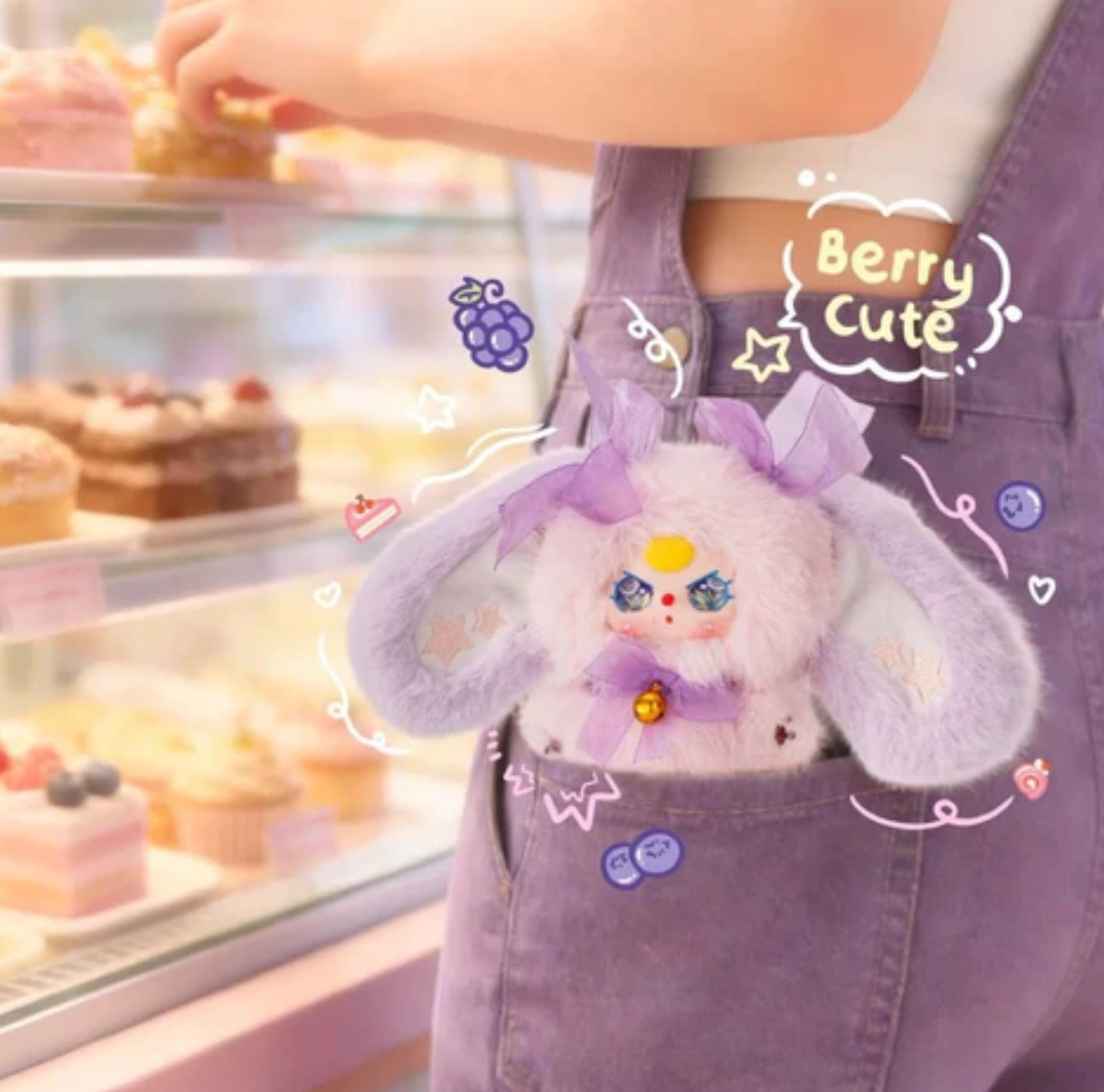 BABY THREE Pocket Bunny Treasure Plush Toy Doll