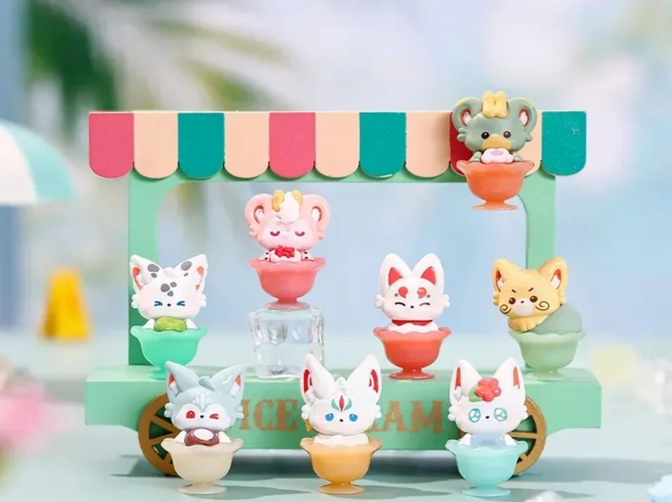Fabulous Beasts Cooling Ice Treats Mini Bean Toy Doll