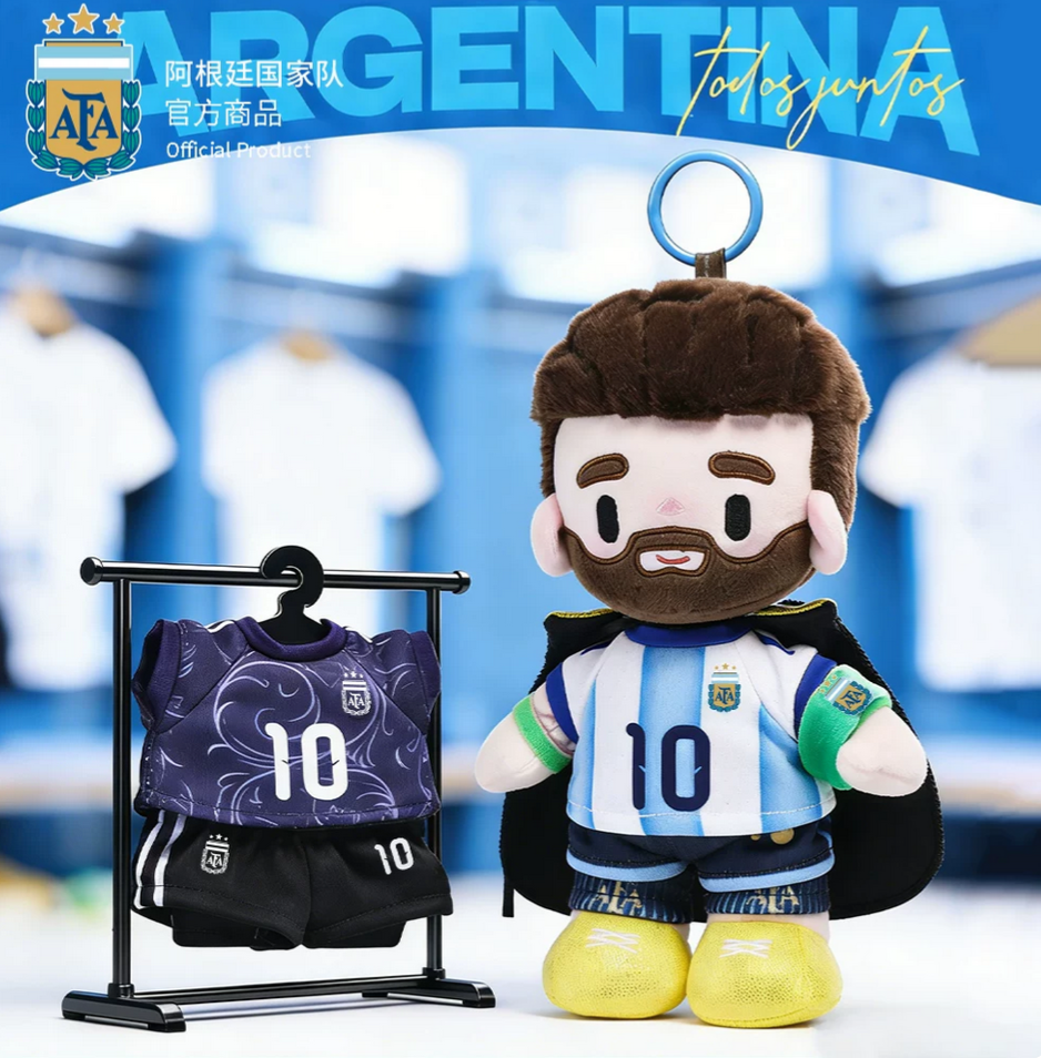 Vamos Argentina National Team Plush Toy Doll