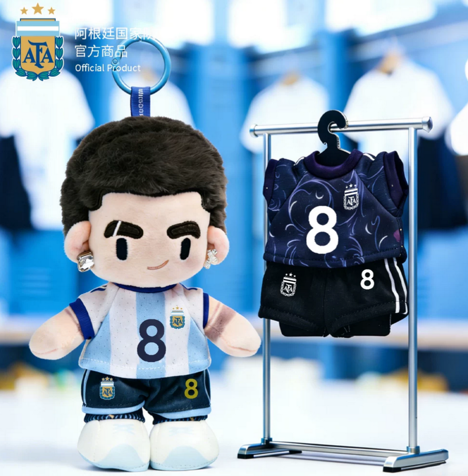 Vamos Argentina National Team Plush Toy Doll
