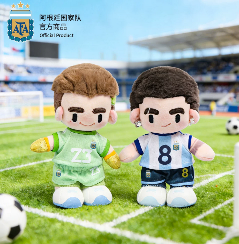 Vamos Argentina National Team Plush Toy Doll