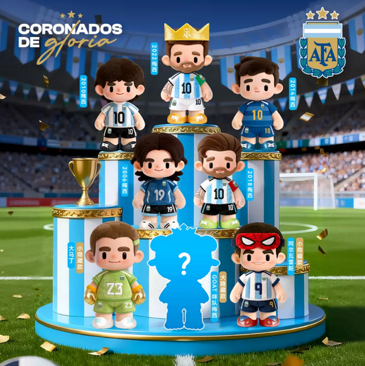 Vamos Argentina National Team Plush Toy Doll