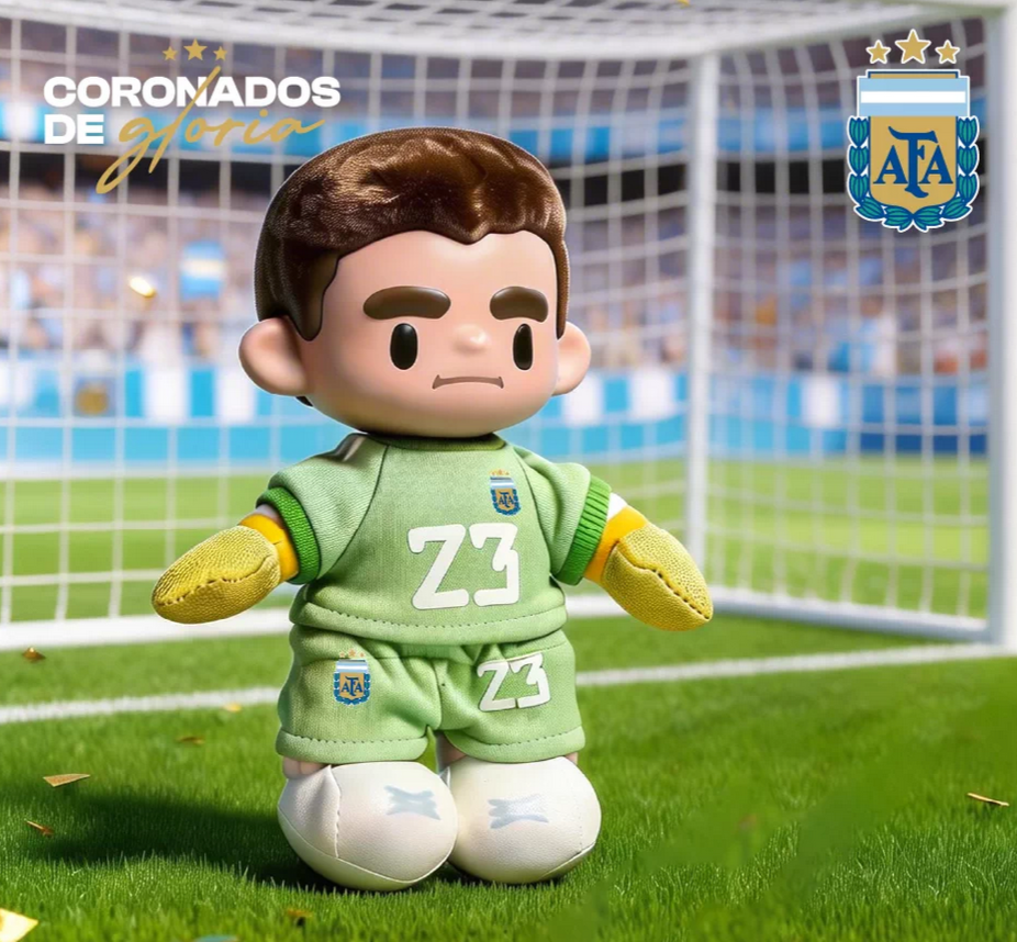 Vamos Argentina National Team Plush Toy Doll