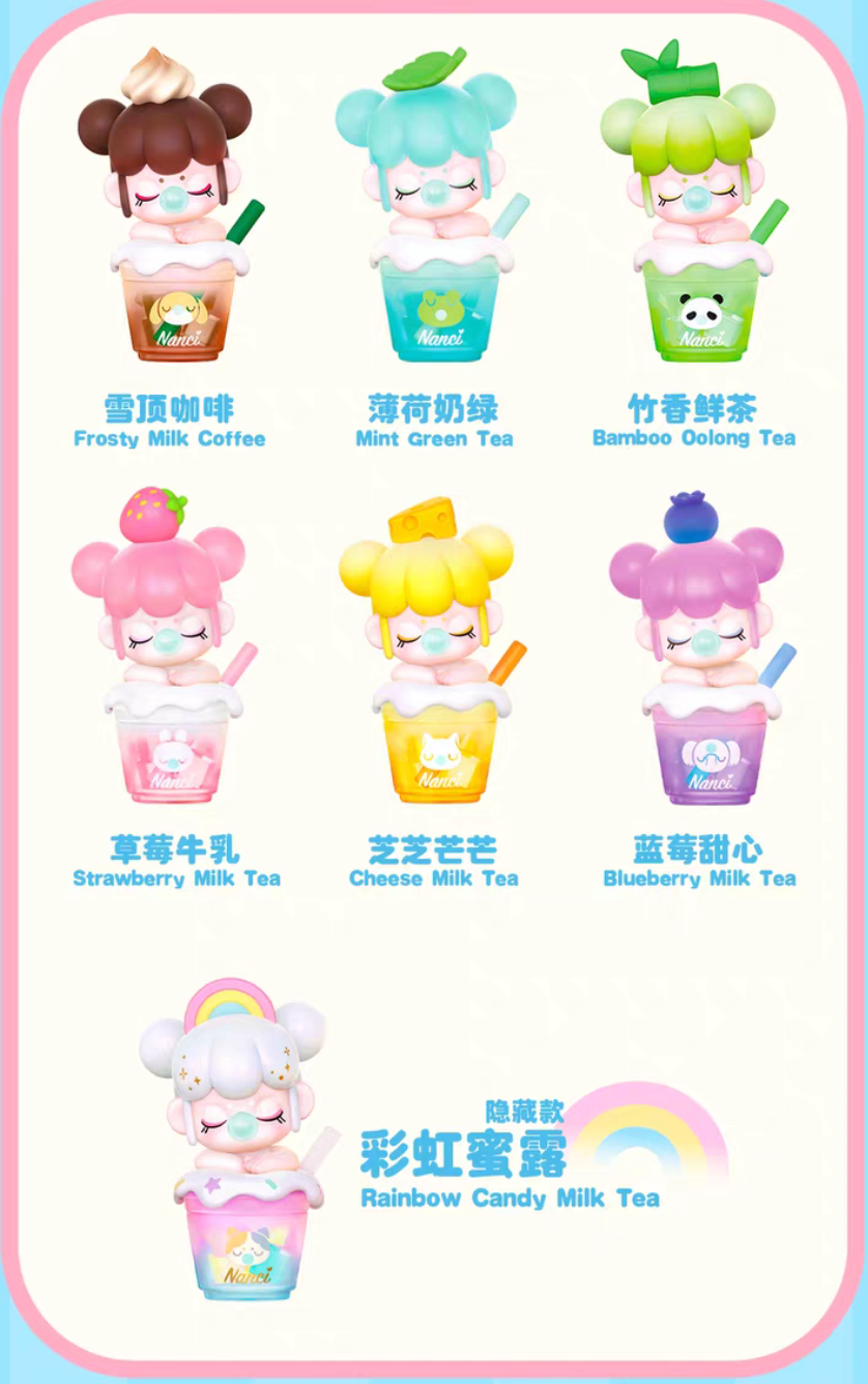 Baby Nanci Milk Tea Figure Toy Doll