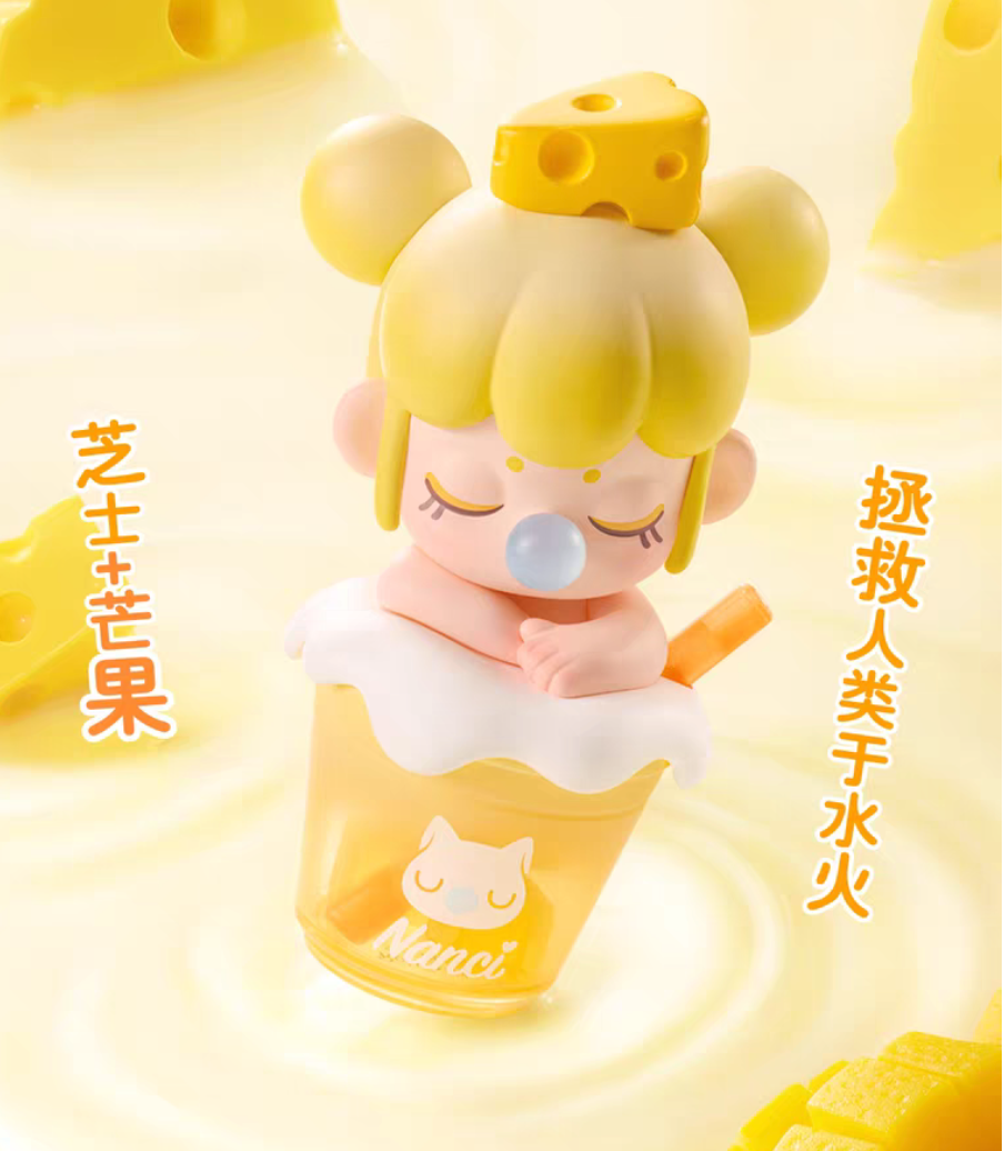 Baby Nanci Milk Tea Figure Toy Doll