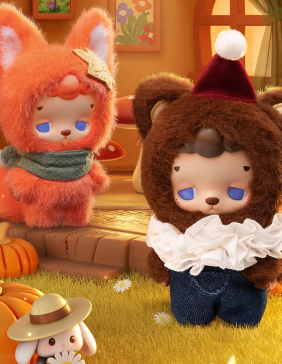 KNOW KNOW MONSTER Countryside Growth Plush Toy Doll