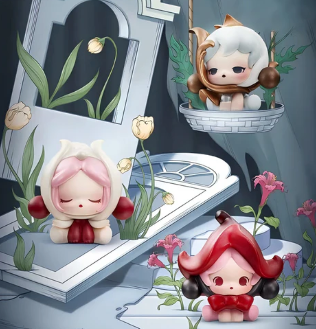 SKULLPANDA Petals in Four Acts Mini Beans Toy Doll